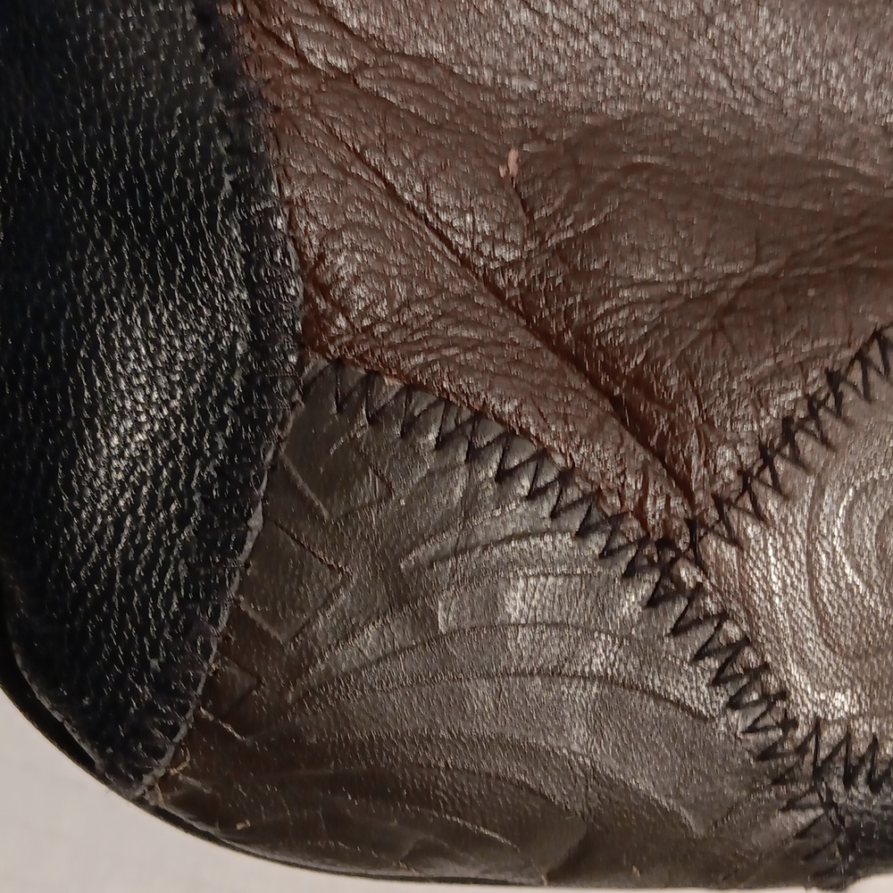Leather Patchwork Purse - Picture 14 of 16